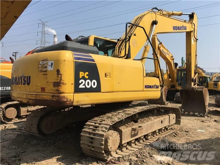 Komatsu PC 200-8 Kāpurķēžu ekskavatori