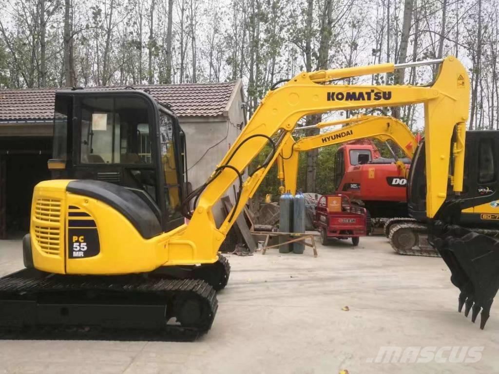 Komatsu PC 55 Kāpurķēžu ekskavatori