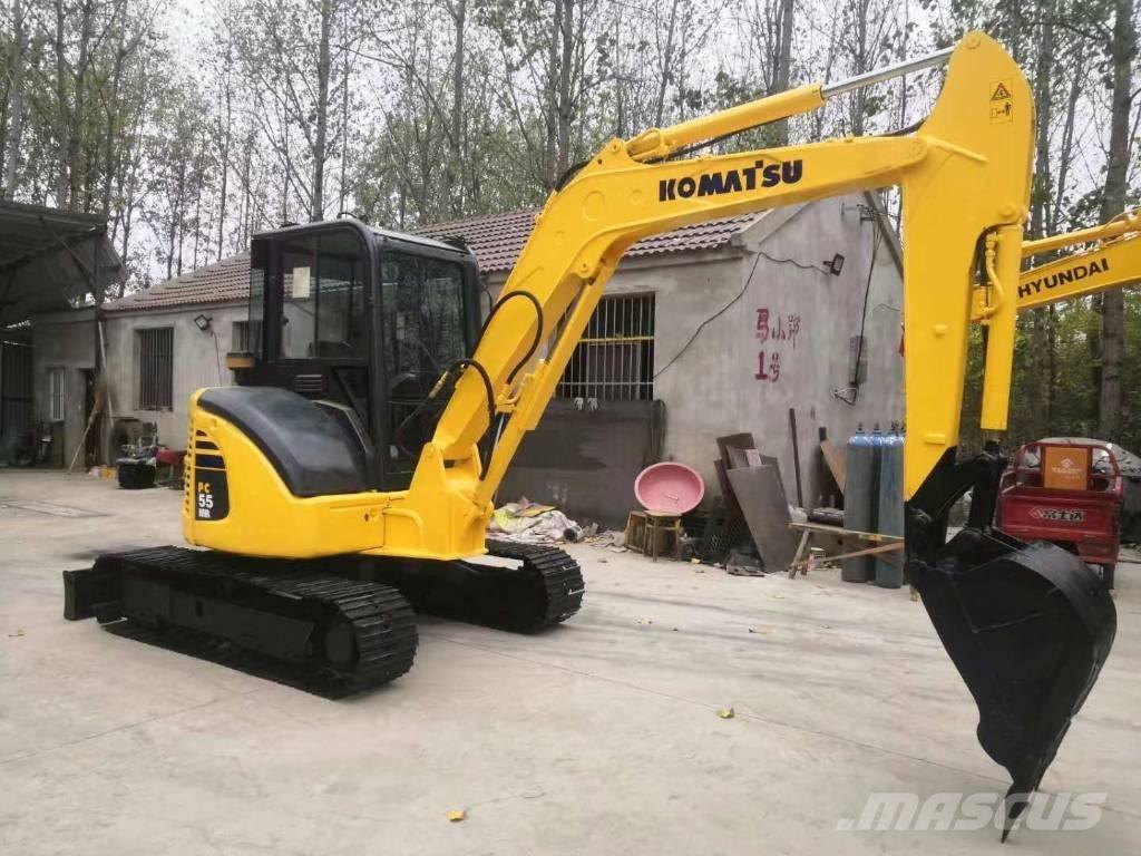 Komatsu PC 55 Kāpurķēžu ekskavatori