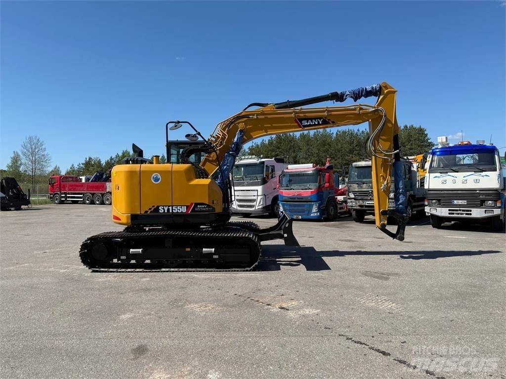 Sany SY155U Kāpurķēžu ekskavatori