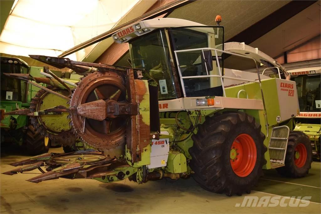 CLAAS Jaguar 820 Lopbarības novācēji