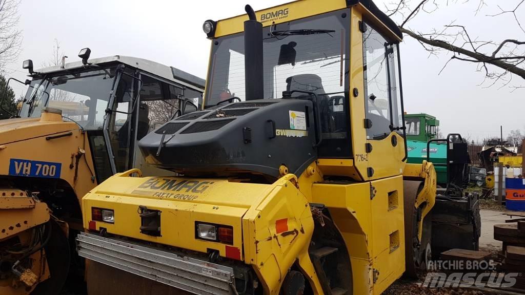 Bomag BW 174 A P AM Divvalču grunts veltņi