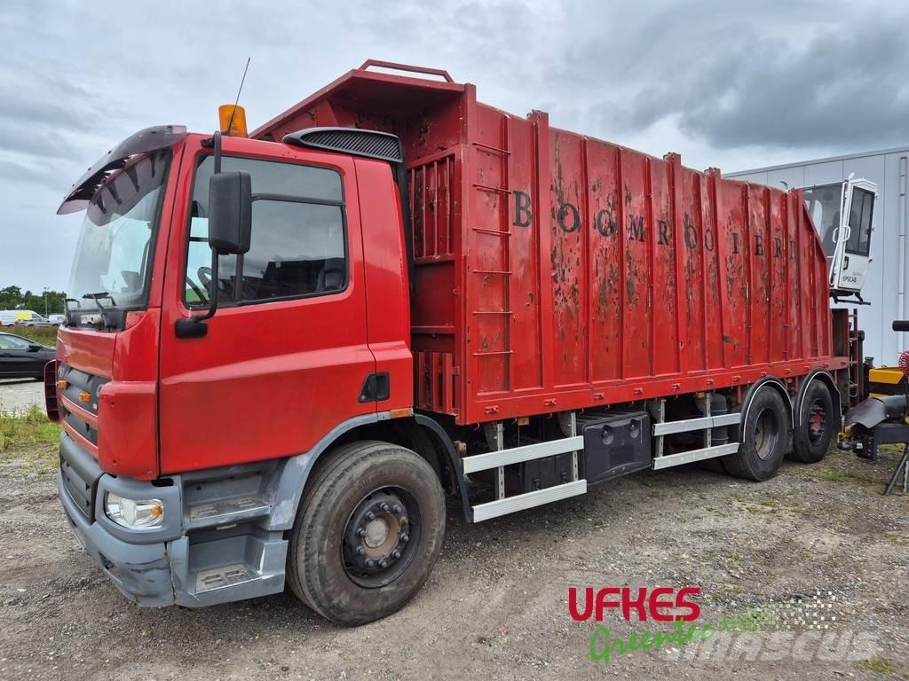 DAF AS75PC CF Vieglais kravas automobilis/izkraušana no sāniem