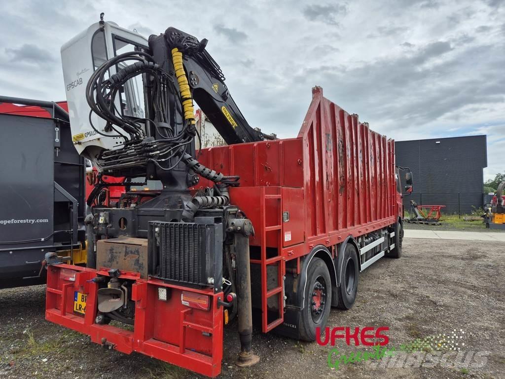 DAF AS75PC CF Vieglais kravas automobilis/izkraušana no sāniem