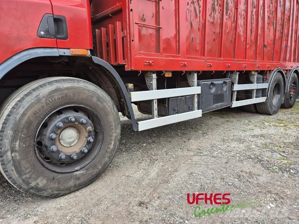 DAF CF 75 Vieglais kravas automobilis/izkraušana no sāniem