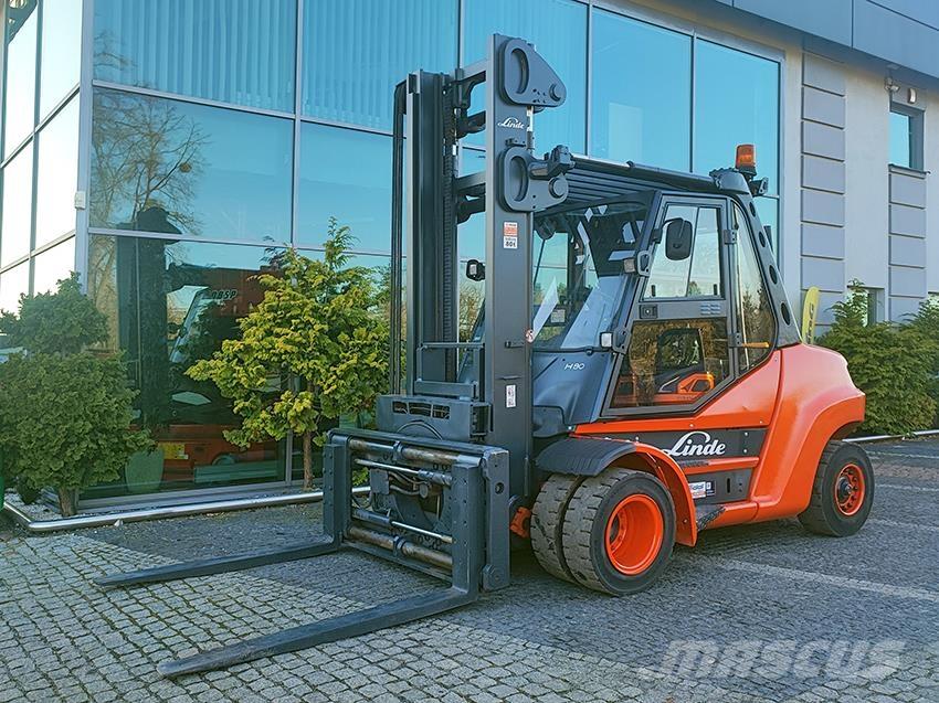Linde H80D-02/900 Tehnika ar dīzeļa dzinēju