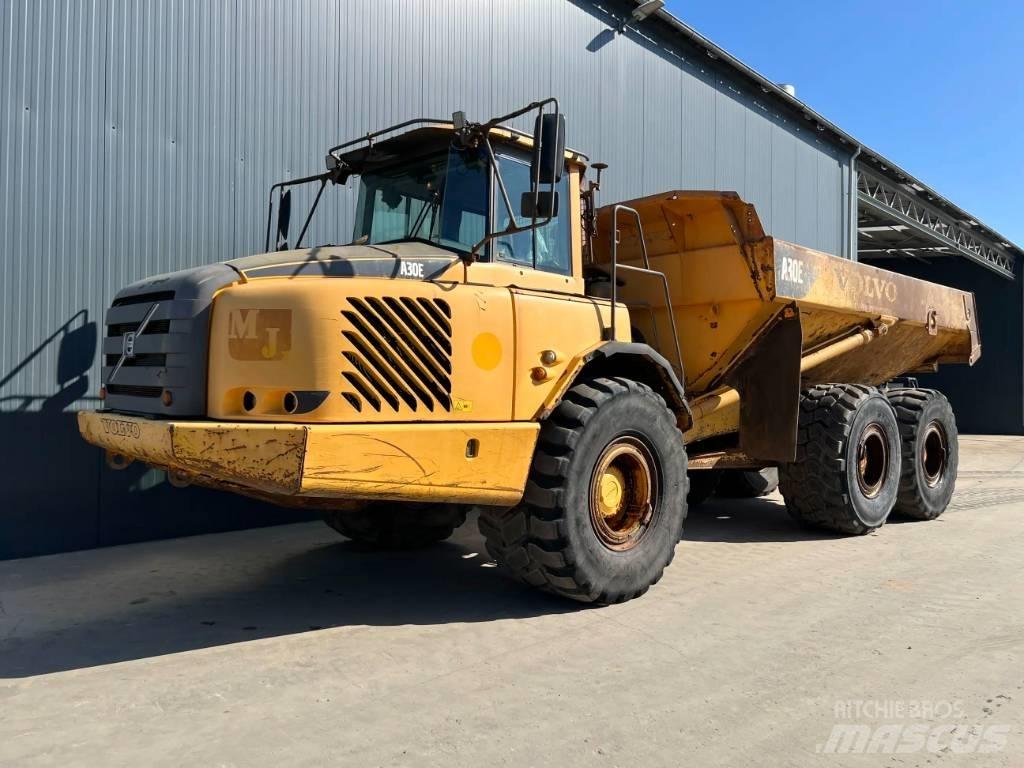 Volvo A30E Artikulētie pašizgāzēji