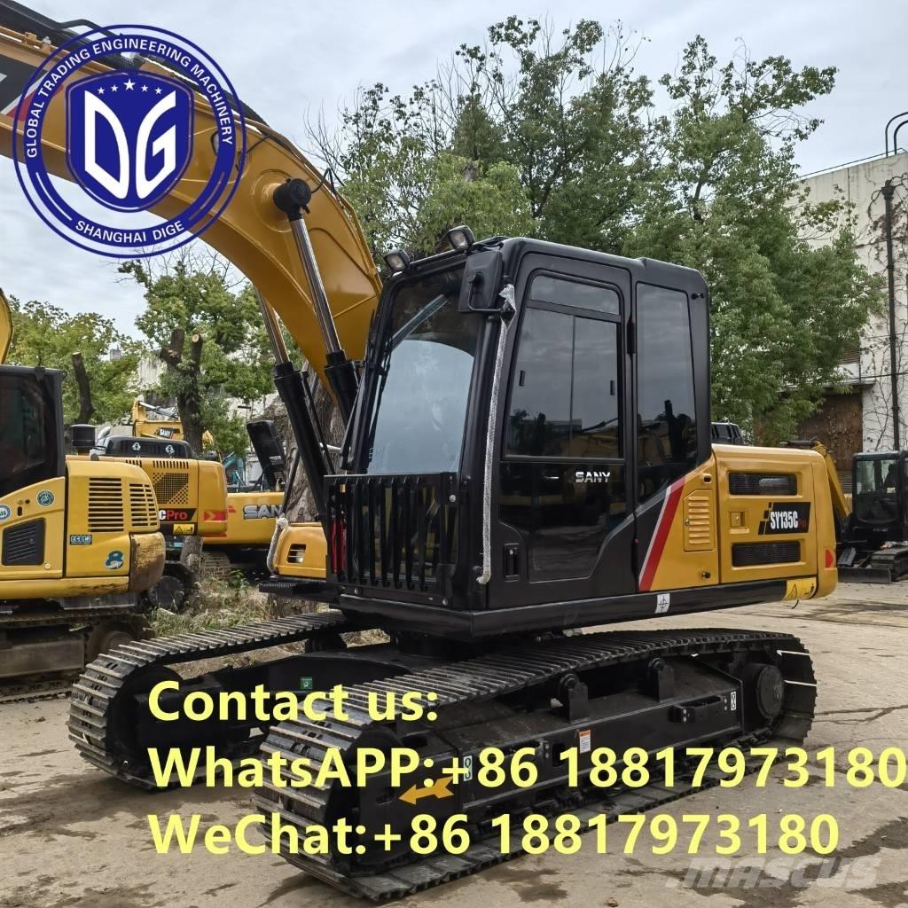 Sany SY 135 C Pro Kāpurķēžu ekskavatori