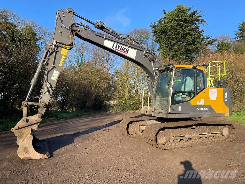 Volvo EC 140 EL Kāpurķēžu ekskavatori