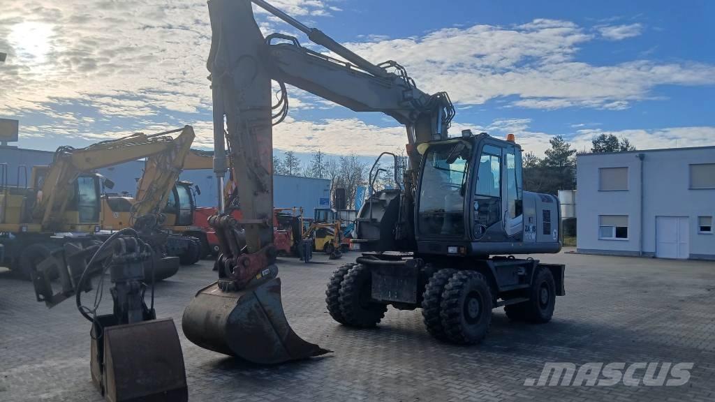 Hitachi ZX 170 W-3 Ekskavatori uz riteņiem
