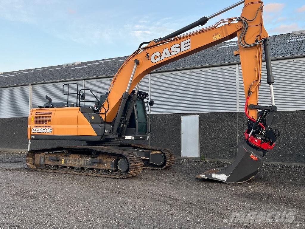 CASE CX 250 E Kāpurķēžu ekskavatori