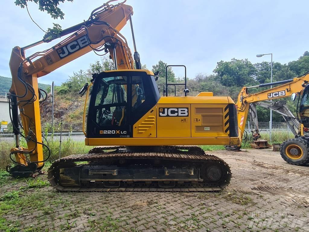 JCB 220X LC Kāpurķēžu ekskavatori
