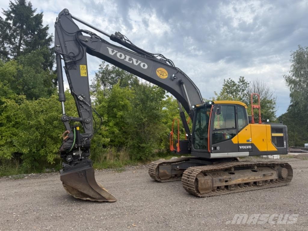 Volvo EC 220 EL Kāpurķēžu ekskavatori