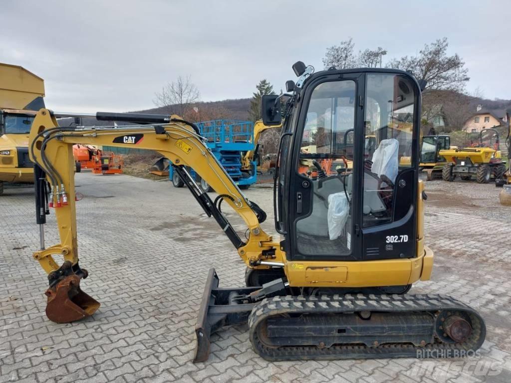 CAT 302.7 D CR Mini ekskavatori < 7 t