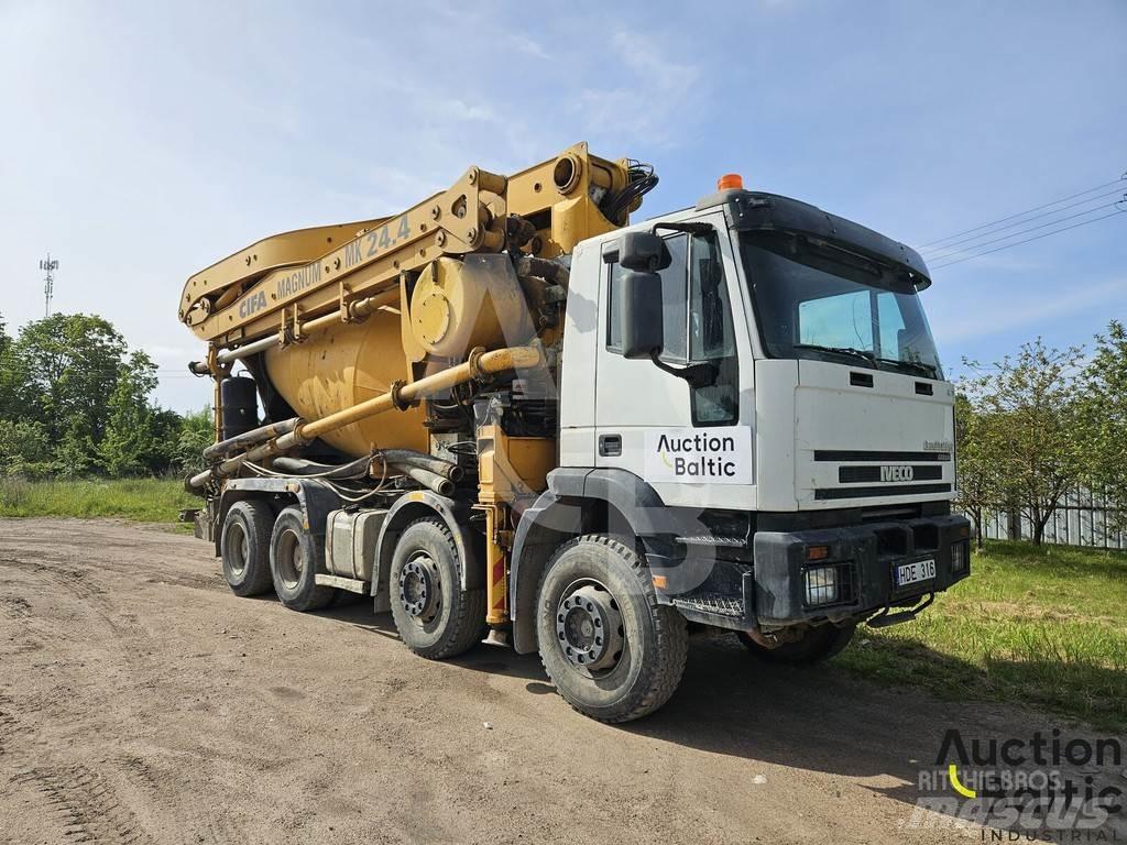 Iveco Magirus Kravas mašīna- betona sūknis