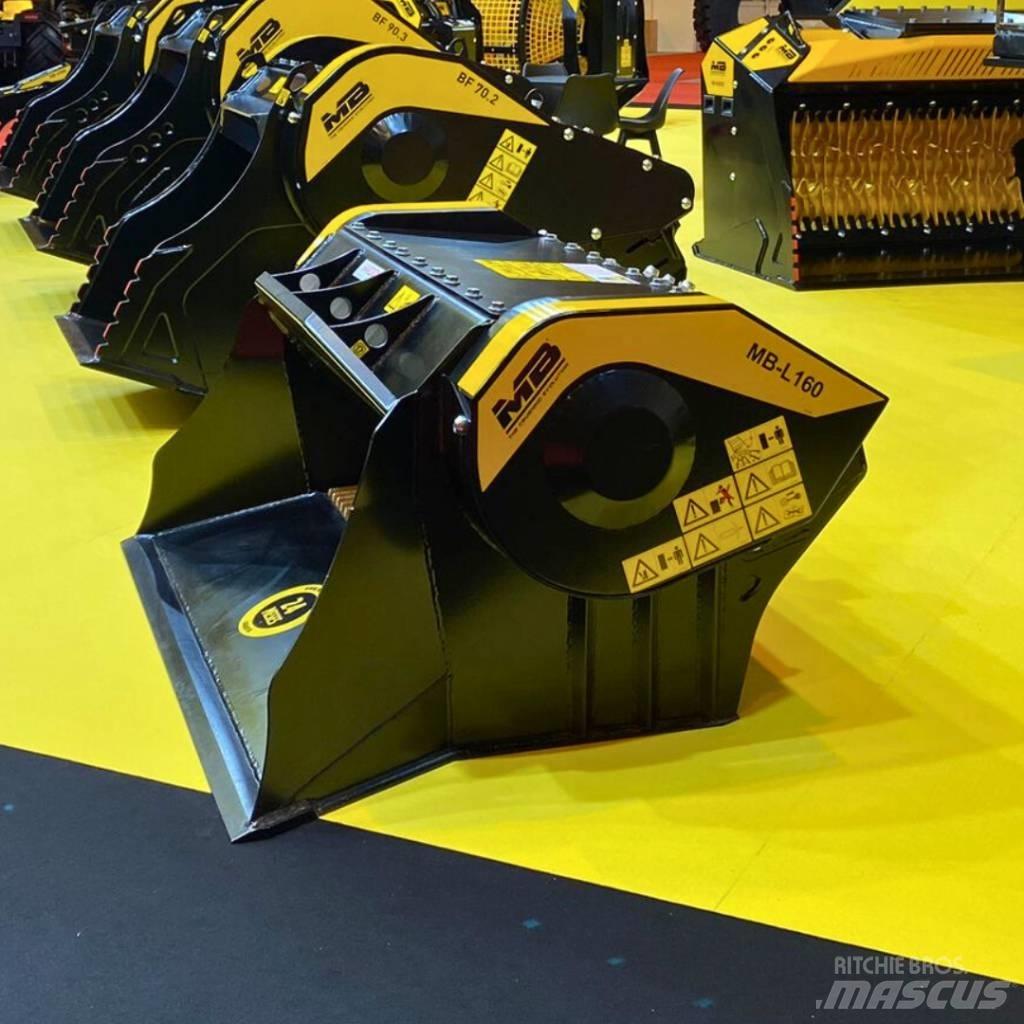 MB Crusher MB-L160 Drupināšanas kausi