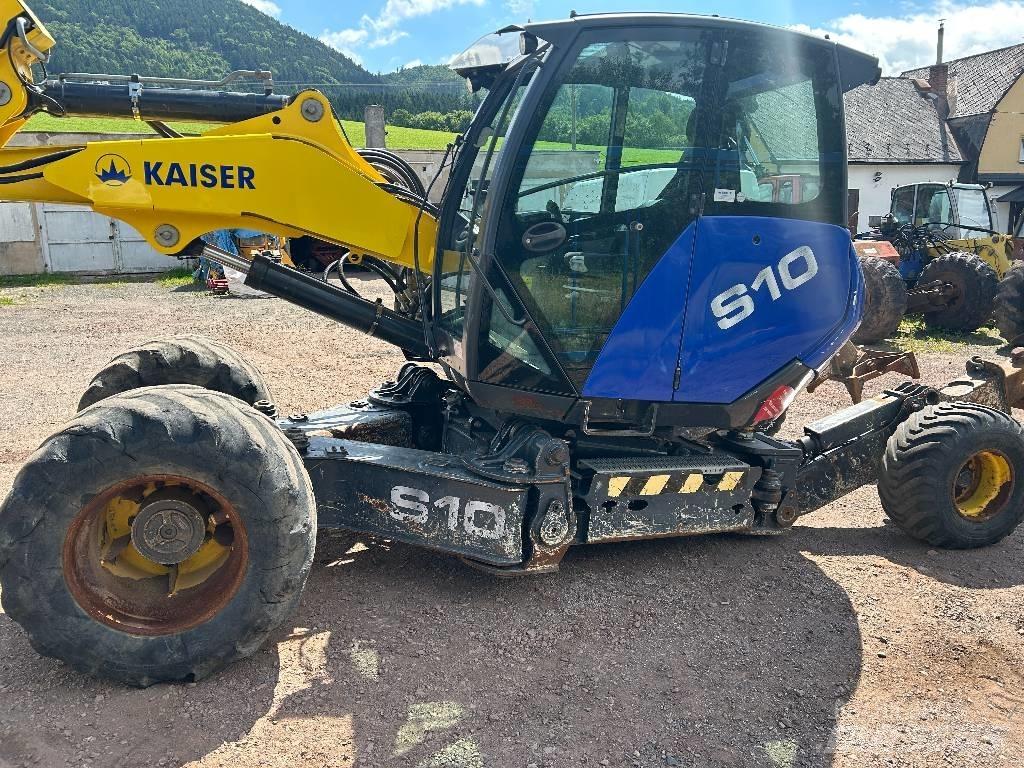 Kaiser S10 Telefuss Ekskavatori uz riteņiem
