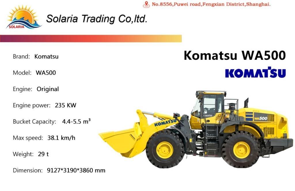 Komatsu WA 500 Iekrāvēji uz riteņiem