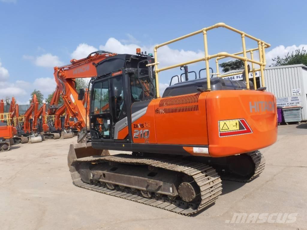 Hitachi ZX 210 LC-7 Kāpurķēžu ekskavatori