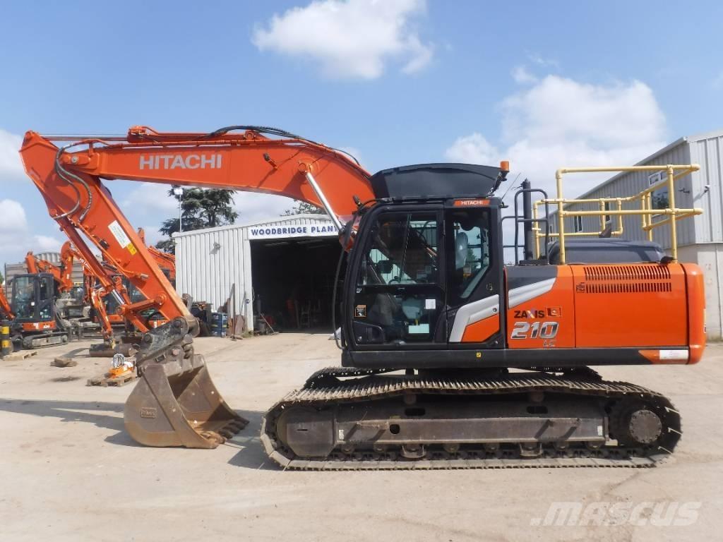 Hitachi ZX 210 LC-7 Kāpurķēžu ekskavatori