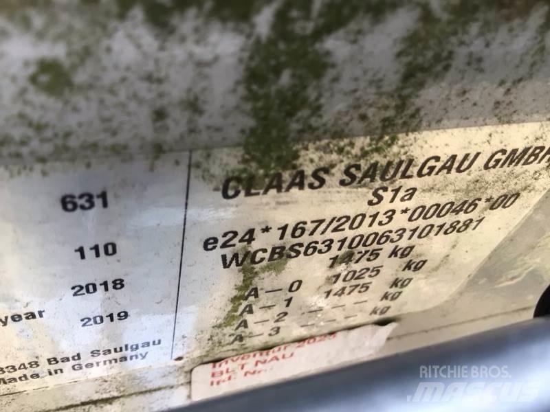 CLAAS Volto 1300 T Grābekļi un siena ārdītāji