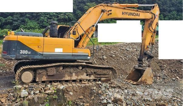 Hyundai Robex 300 LC Kāpurķēžu ekskavatori