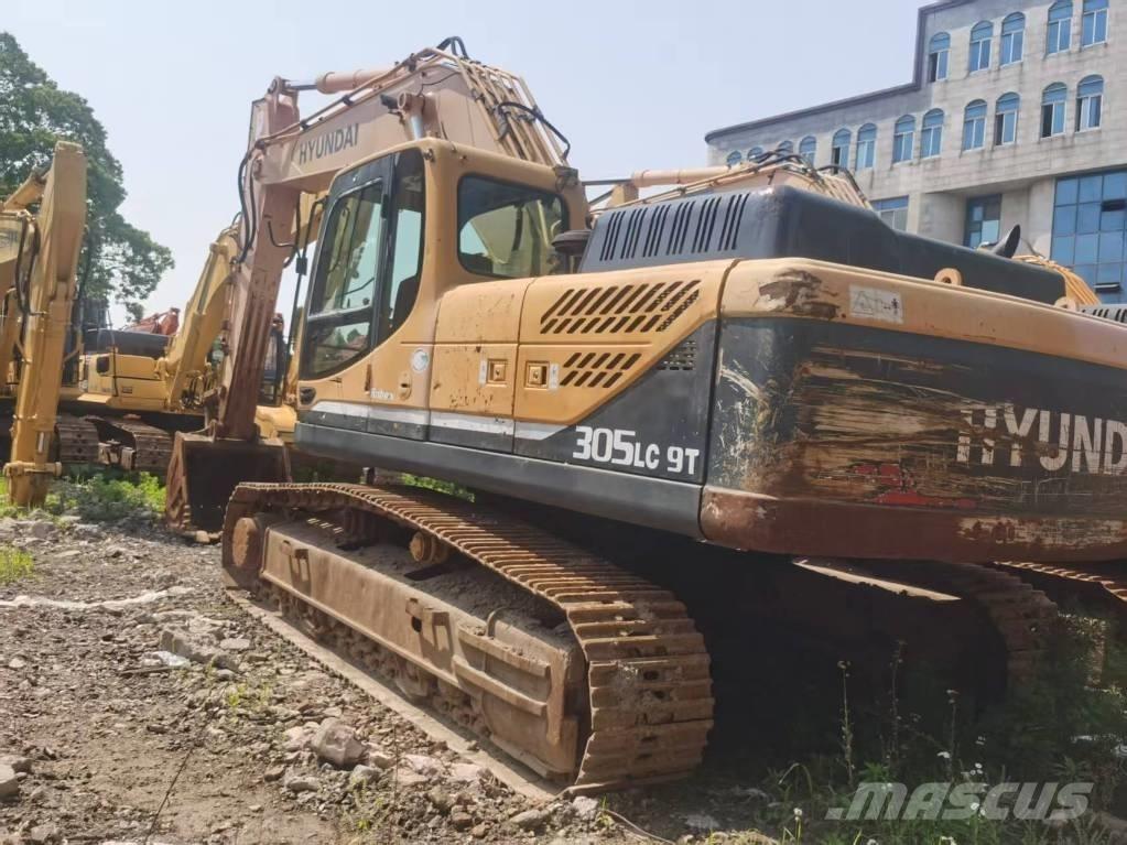 Hyundai R305LC-9T Kāpurķēžu ekskavatori