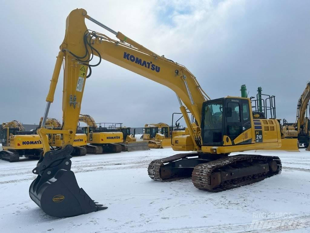 Komatsu PC 210 LC-11 Kāpurķēžu ekskavatori
