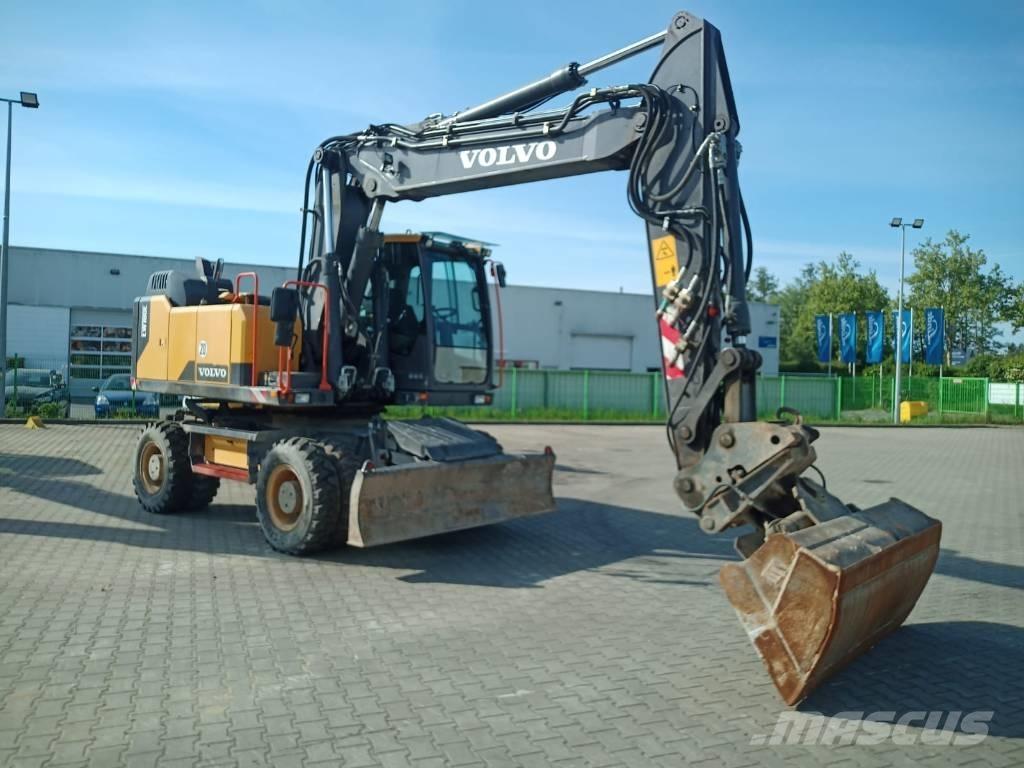 Volvo EW 180 E Ekskavatori uz riteņiem