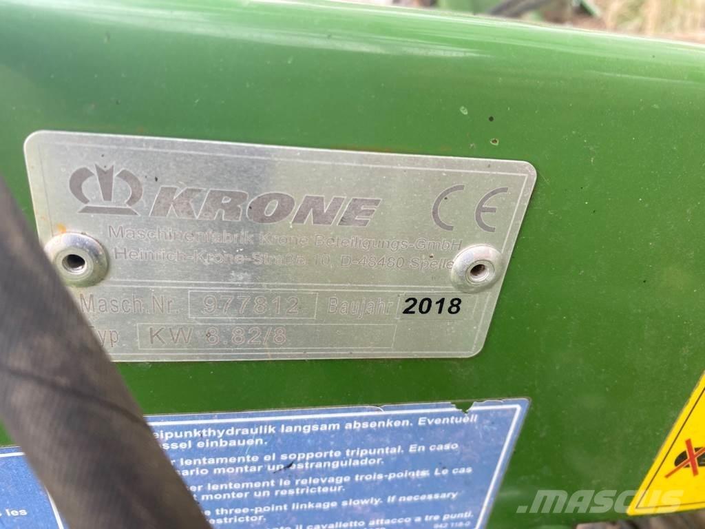 Krone KW 8.82/8 Grābekļi un siena ārdītāji