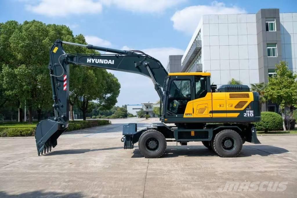 Hyundai HW 210 A Ekskavatori uz riteņiem