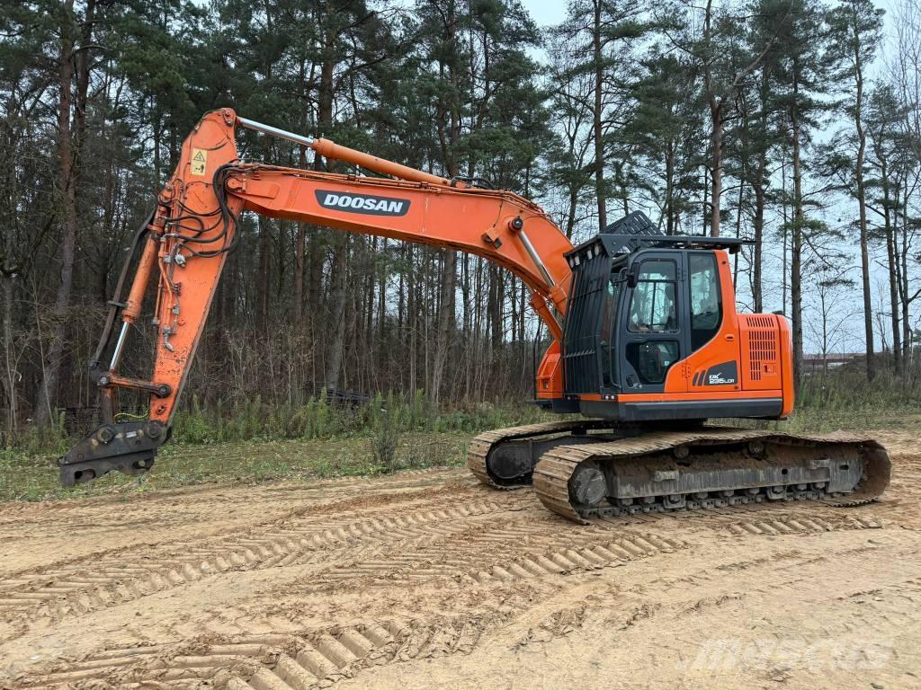 Doosan DX 235 LCR Kāpurķēžu ekskavatori