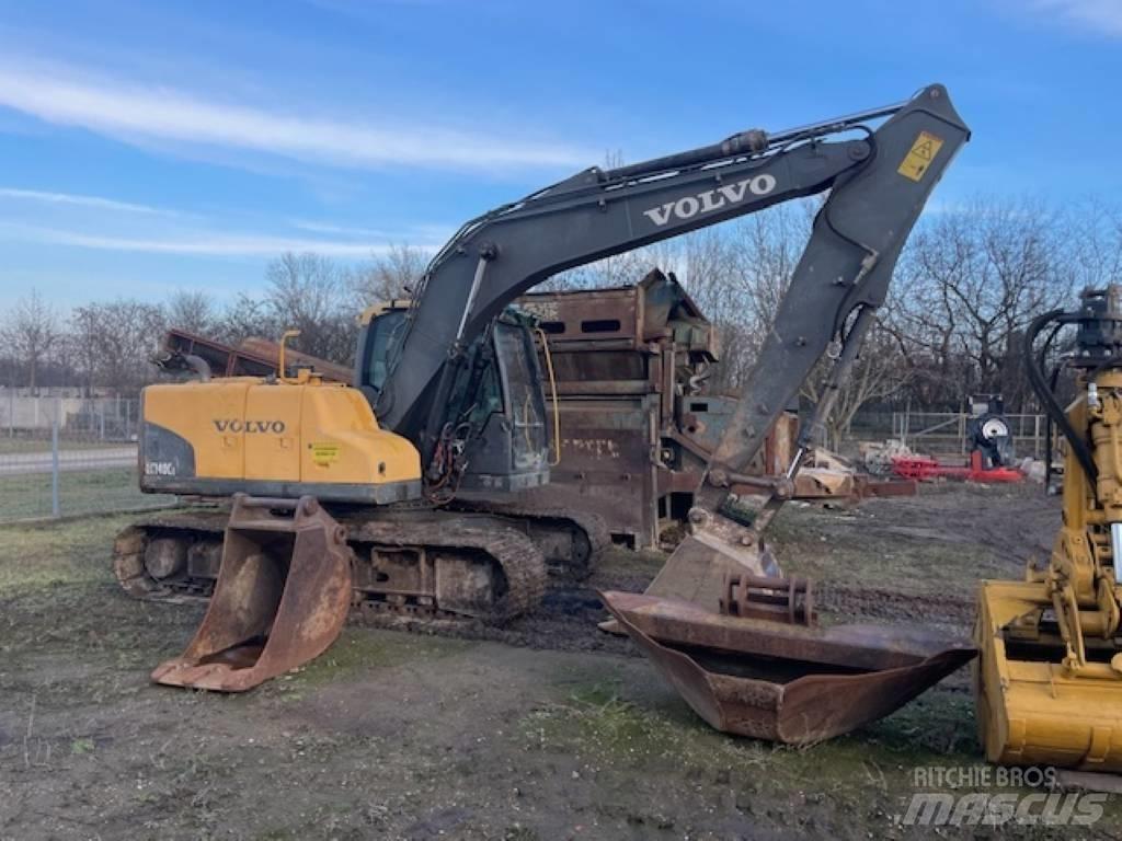 Volvo EC 140 C L Kāpurķēžu ekskavatori