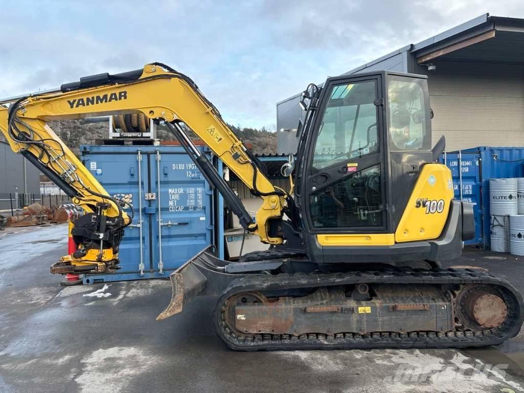 Yanmar SV 100-2A Vidēja lieluma ekskavatori 7 t - 12 t