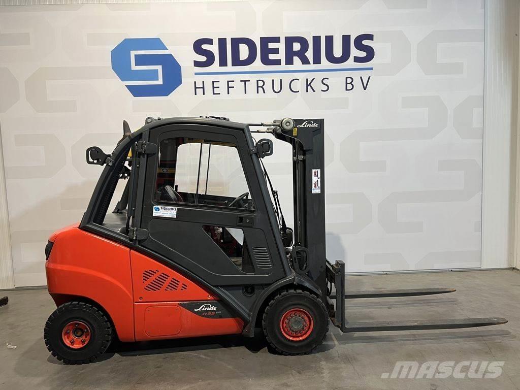 Linde H35D-02 Tehnika ar dīzeļa dzinēju