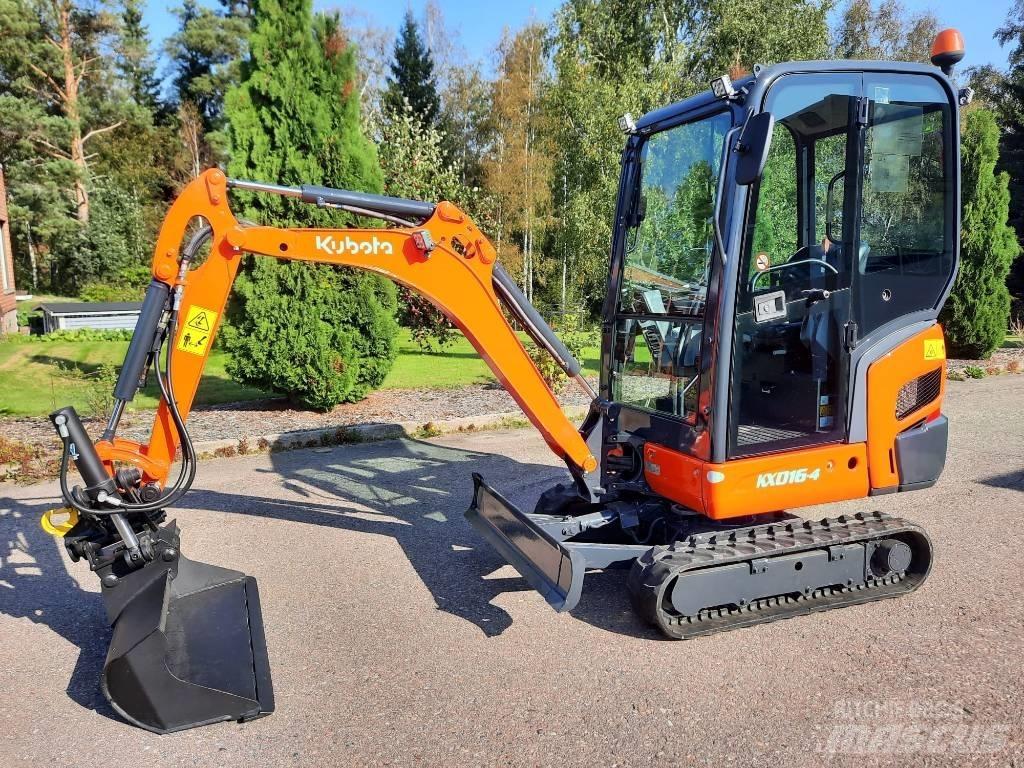 Kubota KX016-4 Mini ekskavatori < 7 t