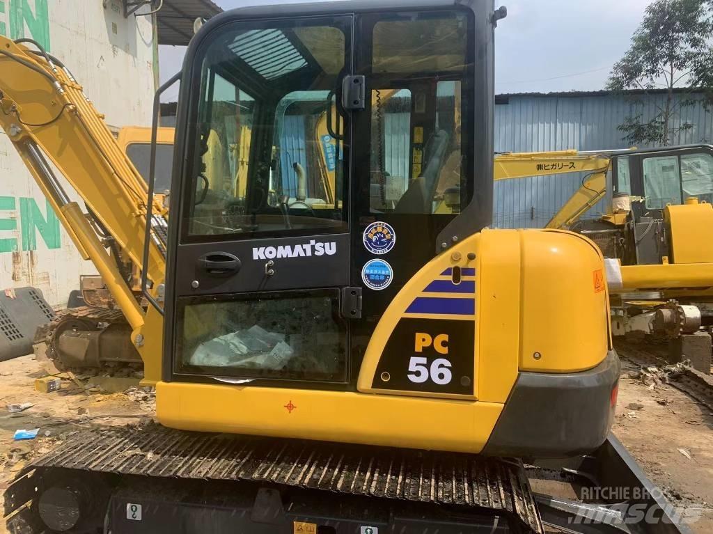 Komatsu 56 Kāpurķēžu ekskavatori