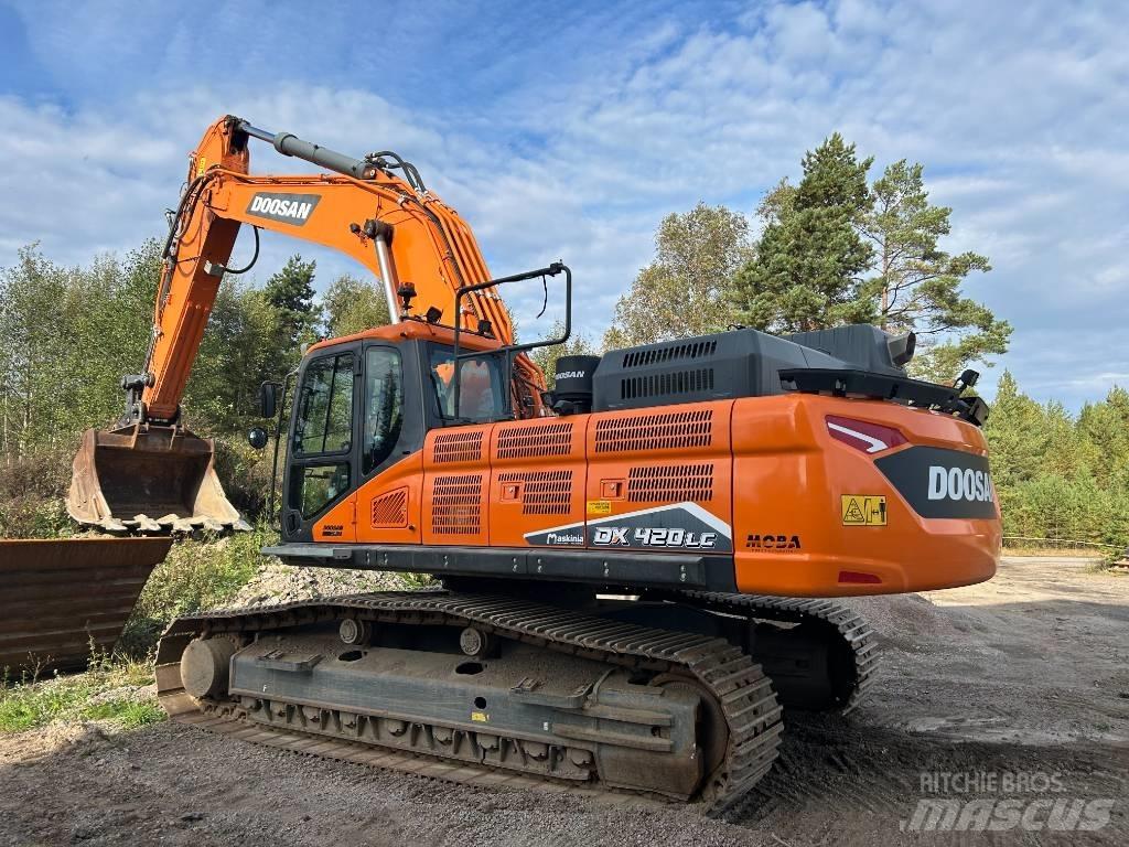 Doosan DX 420 LC-7 Kāpurķēžu ekskavatori
