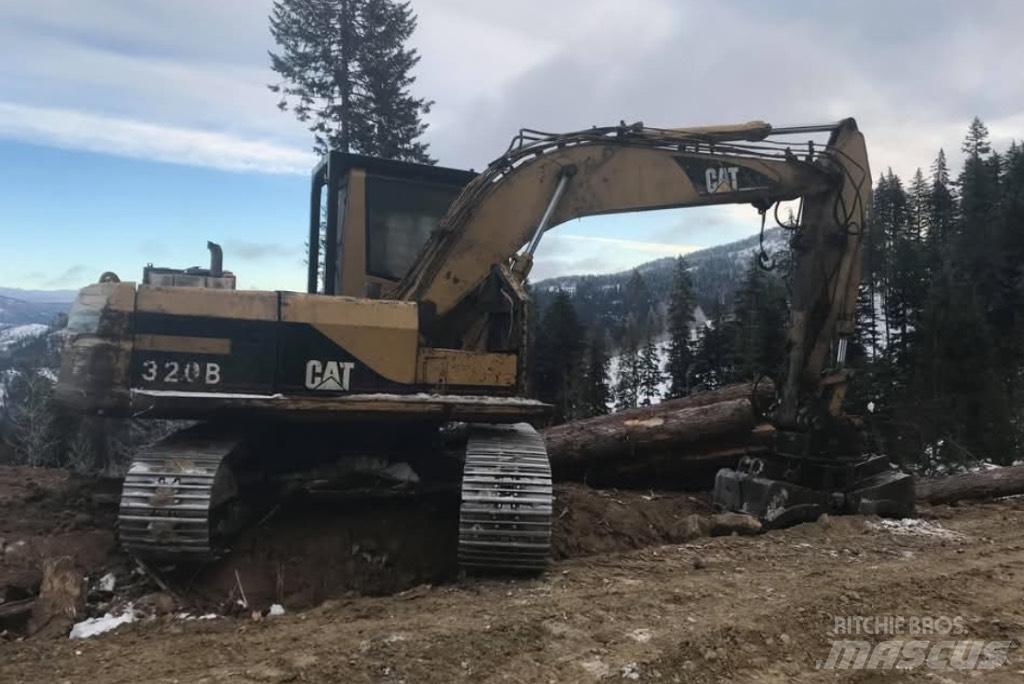 CAT 320 B Kāpurķēžu ekskavatori