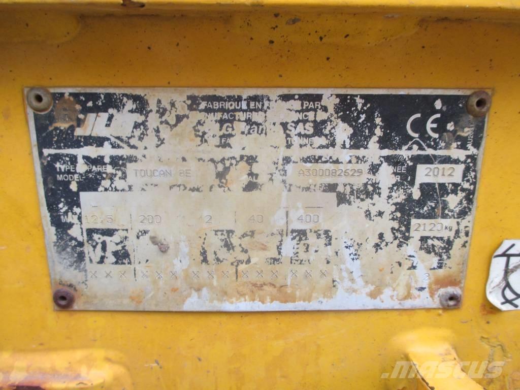 JLG Toucan 8 E Vertikālie pacēlāji