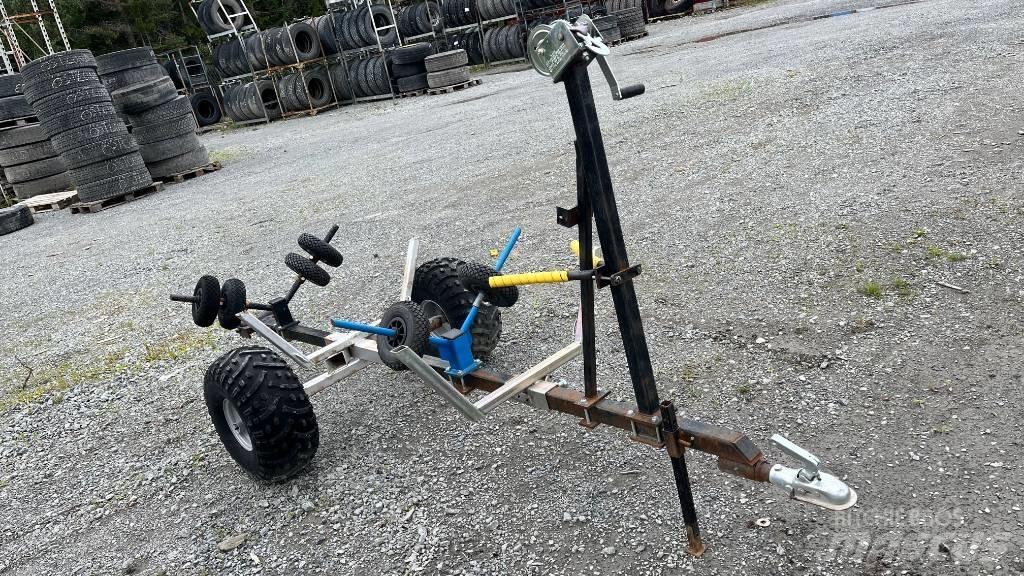  Båtvagn Fyrhjuling Citas piekabes