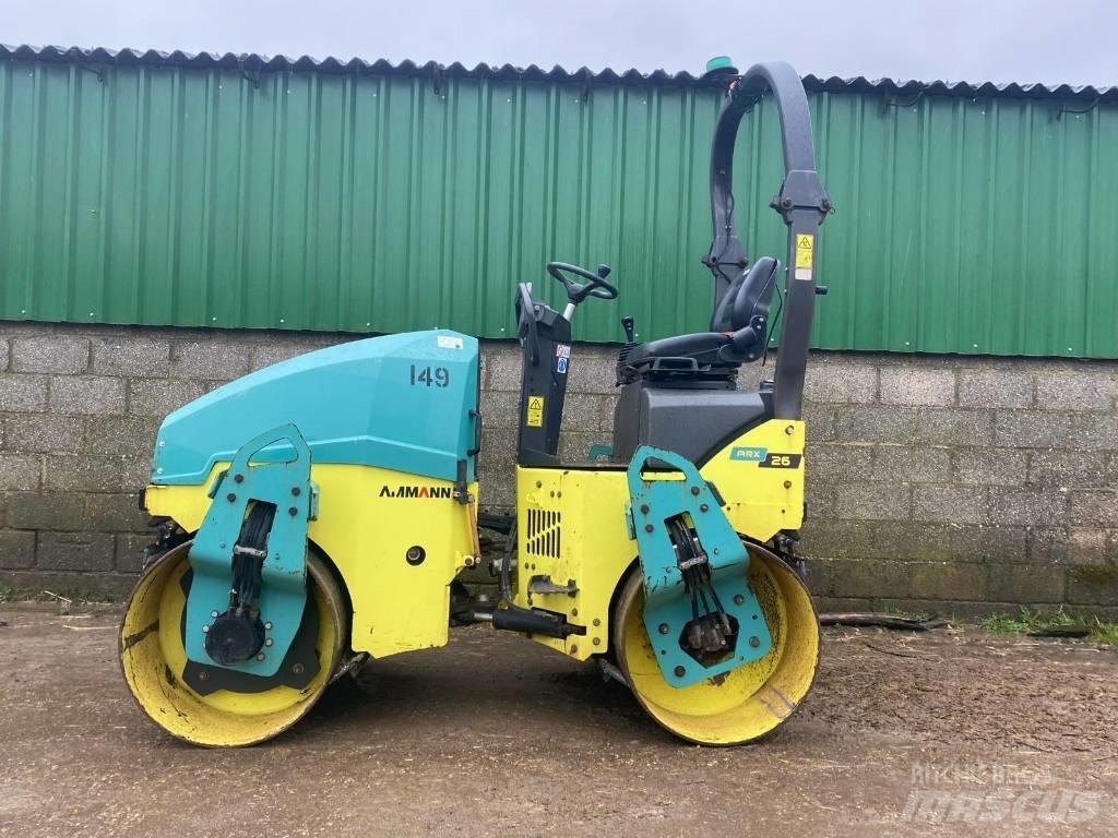 Ammann ARX 26K Divvalču grunts veltņi