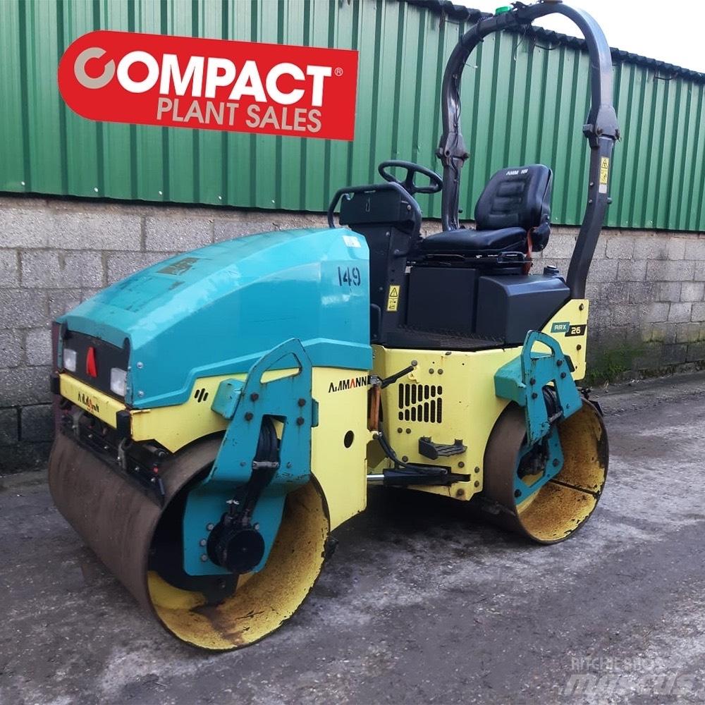 Ammann ARX 26K Divvalču grunts veltņi
