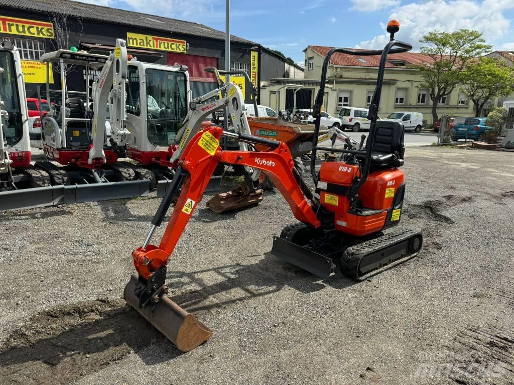 Kubota U 10-3 Mini ekskavatori < 7 t