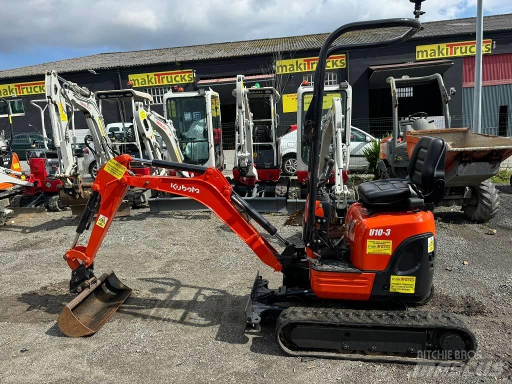 Kubota U 10-3 Mini ekskavatori < 7 t