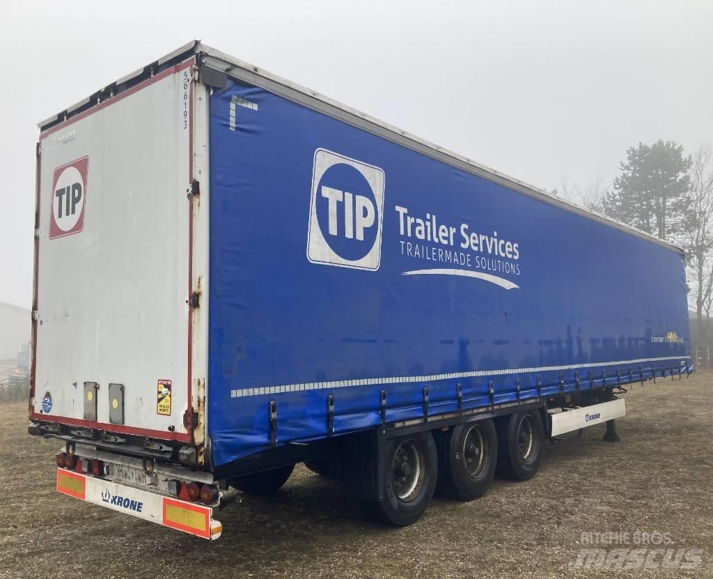 Krone SDP27 Tents puspiekabes