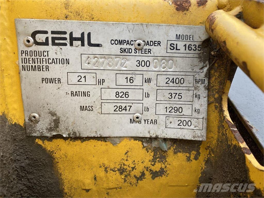 Gehl SL1650 Mini iekrāvēji