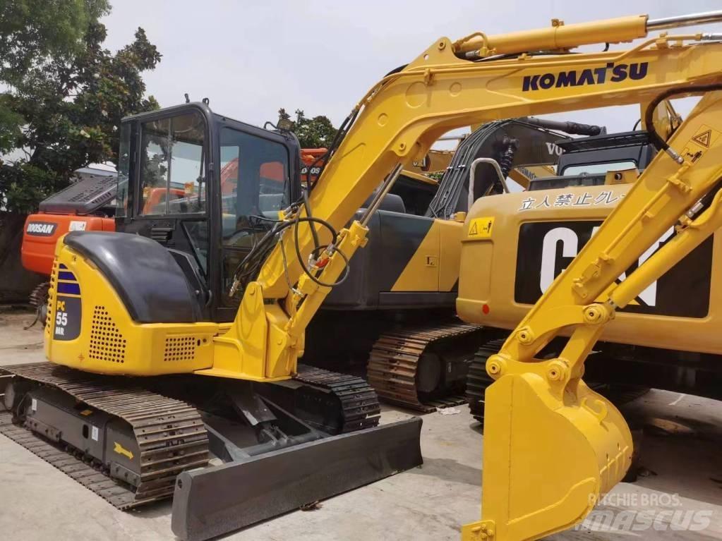 Komatsu PC 55 Kāpurķēžu ekskavatori