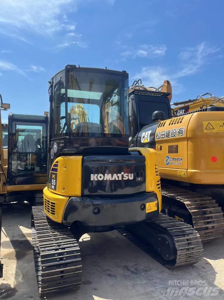 Komatsu PC 55 Kāpurķēžu ekskavatori