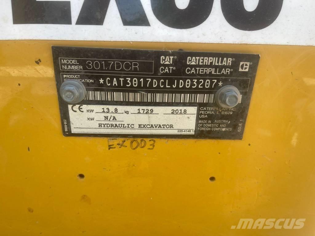 CAT 301.7 CR Mini ekskavatori < 7 t
